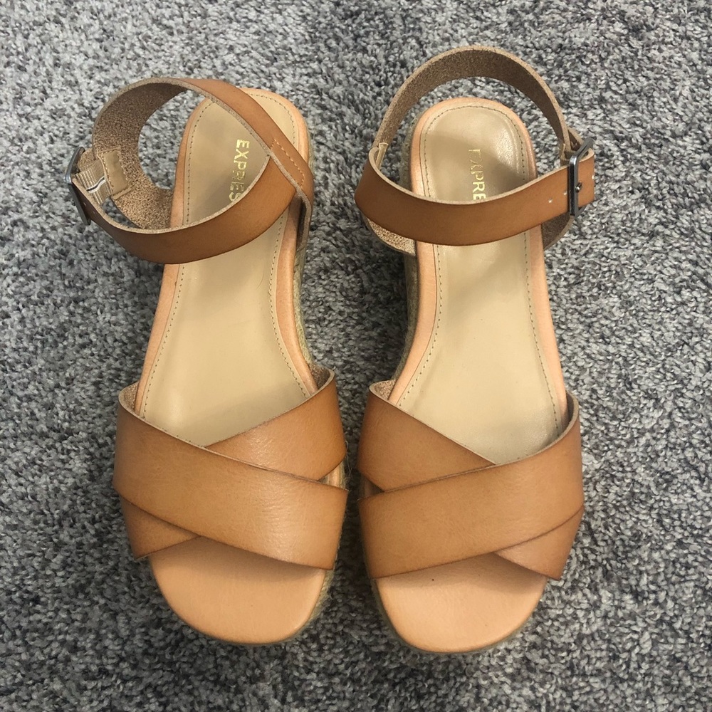 Express espadrille sandals Size 7